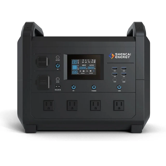 Portable Power Station 2000W Solar Power System